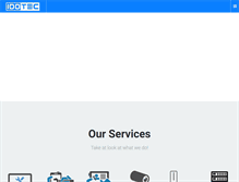 Tablet Screenshot of idotec.net